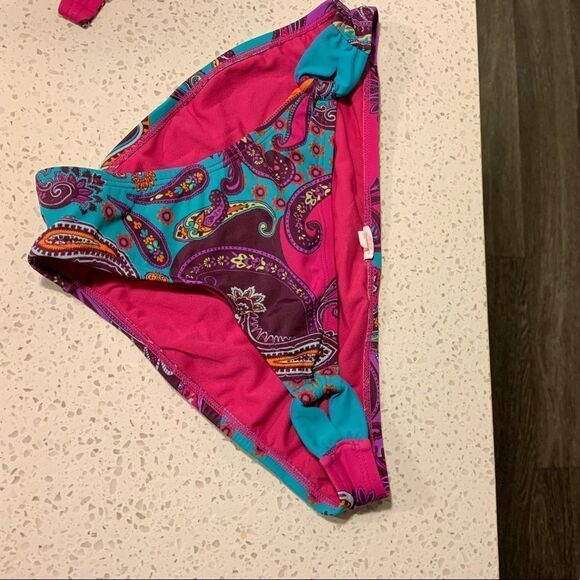 Other - Paisley Printed Bikini Bottom